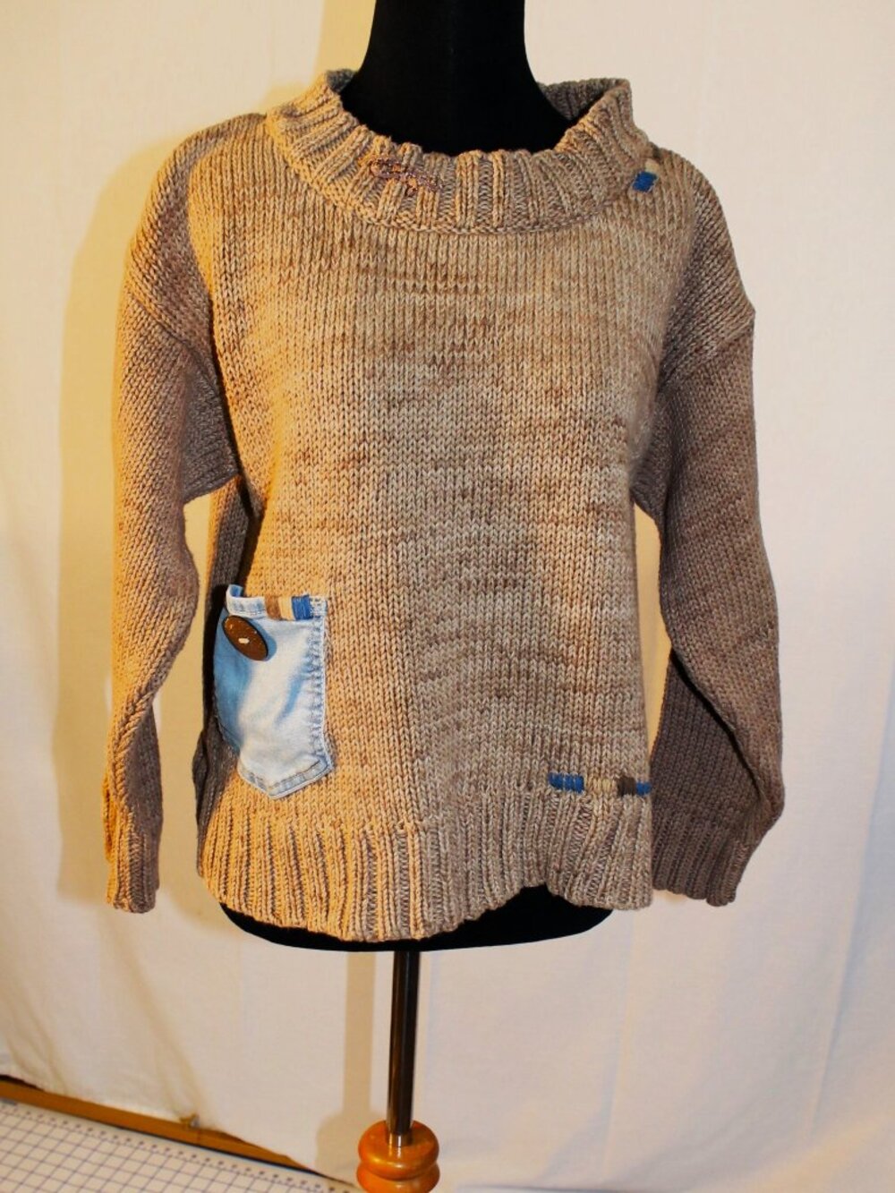 Shannon Passero Cotton Sweater, Large